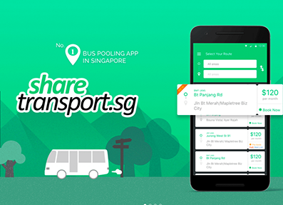 Carpooling in Singapore with Sharetransport.sg